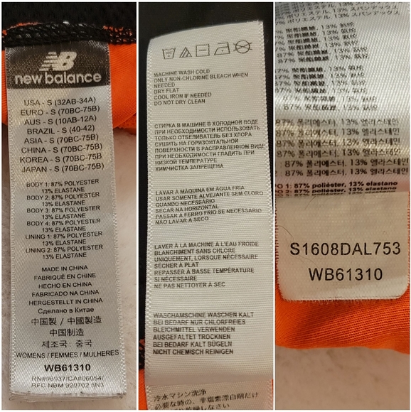 New Balance NB Dry Sports Bra Size Small - Picture 14 of 16